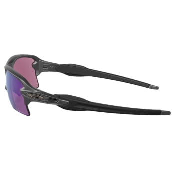 ÓCULOS FLAK 2.0 XL LENTES PRIZM ROAD JADE ARMAÇÃO STEEL - OAKLEY