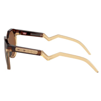 ÓCULOS HSTN LENTES PRIZM TUNGSTEN ARMAÇÃO DARK AMBER/LIGHT CURRY KYLIAN MBAPPÉ SIGNATURE SERIES - OAKLEY
