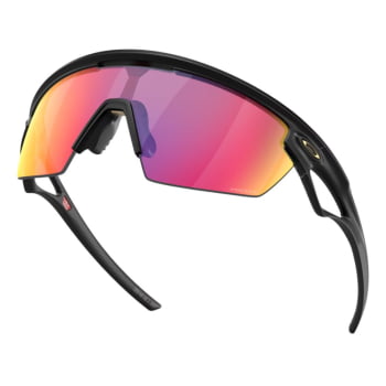 ÓCULOS SPHAERA LENTES PRIZM ROAD ARMAÇÃO MATTE BLACK - OAKLEY