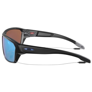 ÓCULOS SPLIT SHOT LENTES PRIZM DEEP WATER POLARIZED MATTE BLACK - OAKLEY