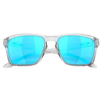 ÓCULOS SYLAS LENTES PRIZM SAPPHIRE ARMAÇÃO POLISHED CLEAR - OAKLEY