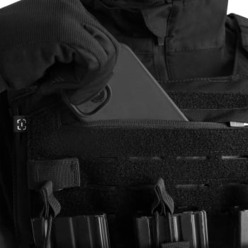 PLATE CARRIER ARES PRETO - INVICTUS