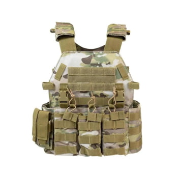 PLATE TÁTICO MODULAR SP-033 MULTICAM - ROSSI
