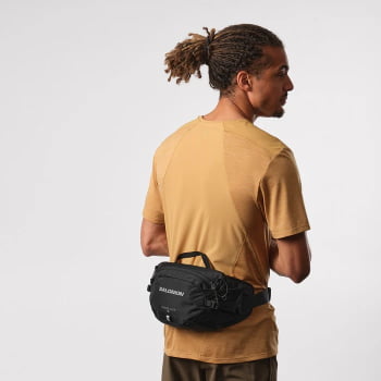 POCHETE CINTO ESPORTIVO TRAILBLAZER BELT PRETO - SALOMON
