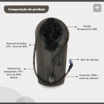 REFIL DE HIDRATAÇÃO HIDRABAG COM TAMPA 2L VERDE - NTK