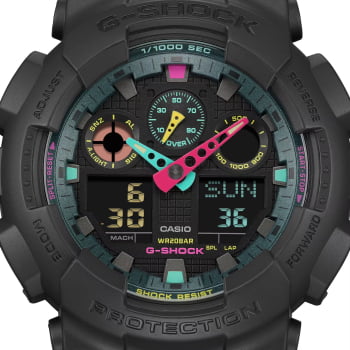 RELOGIO G-SHOCK GA-100MF-1ADR - CASIO