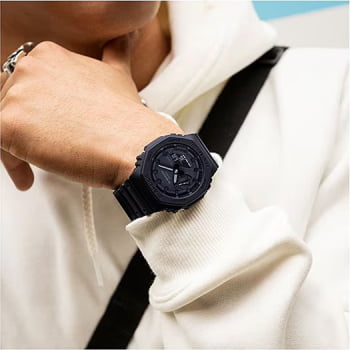 RELOGIO G-SHOCK GA-2100-1A1DR - CASIO