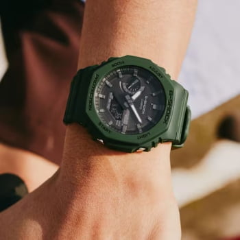 RELOGIO G-SHOCK GA-B2100-3ADR VERDE - CASIO