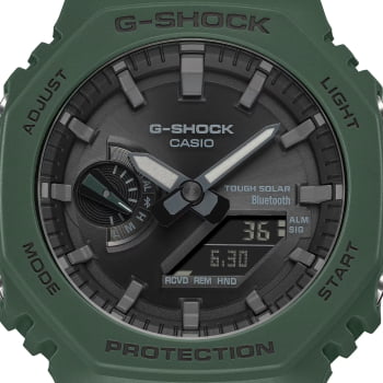 RELOGIO G-SHOCK GA-B2100-3ADR VERDE - CASIO