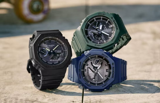 RELOGIO G-SHOCK GA-B2100-3ADR VERDE - CASIO