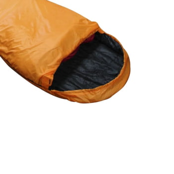 SACO DE DORMIR MICRON X-LITE LARANJA E PRETO 8°C / 5°C - NTK