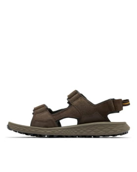 SANDÁLIA PAPETE MASCULINA KONOS HIKER 3 STRAP MARROM CORDOVAN COLUMBIA