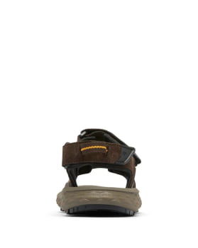 SANDÁLIA PAPETE MASCULINA KONOS HIKER 3 STRAP MARROM CORDOVAN COLUMBIA
