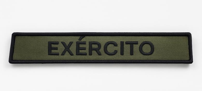 TARJETA SUTACHE BORDADO NOME PERSONALIZADO EB EXERCITO BRASILEIRO TARJETA SUTACHE BORDADO NOME PERSONALIZADO EB EXERCITO BRASILEIRO