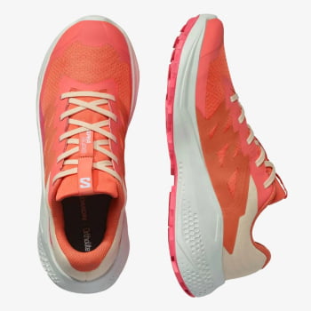 TÊNIS ALPHAGLIDE TRAIL RUNNING FEMININO LARANJA E ROSA - SALOMON