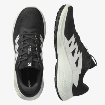 TÊNIS ALPHAGLIDE TRAIL RUNNING MASCULINO PRETO E BRANCO - SALOMON