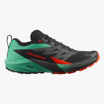 TÊNIS SENSE RIDE 5 MASCULINO VERDE E PRETO SALOMON