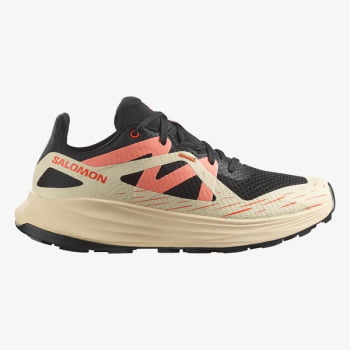 TÊNIS ULTRA FLOW FEMININO PRETO E PÊSSEGO