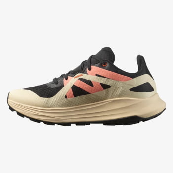 TÊNIS ULTRA FLOW FEMININO PRETO E PÊSSEGO