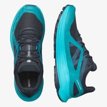 TÊNIS ULTRA FLOW MASCULINO PRETO E AZUL SALOMON