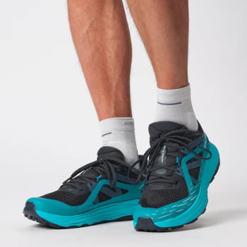 TÊNIS ULTRA FLOW MASCULINO PRETO E AZUL SALOMON