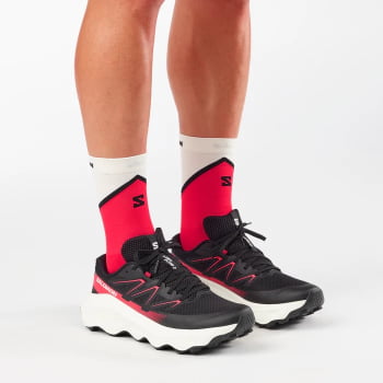 TÊNIS ULTRA FLOW MASCULINO PRETO E VANILA - SALOMON