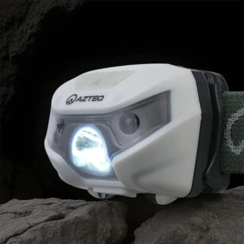 LANTERNA DE CABEÇA MAGIK 120LM USB LÍTIO - AZTEQ