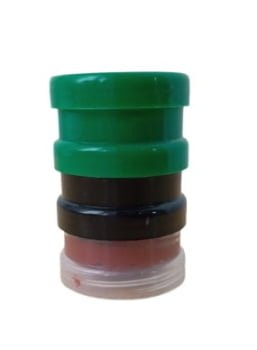 BASTÃO DE CAMUFLAGEM 3 CORES ROSQUEÁVEL