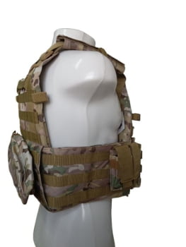 PLATE TÁTICO MODULAR SP-033 MULTICAM - ROSSI