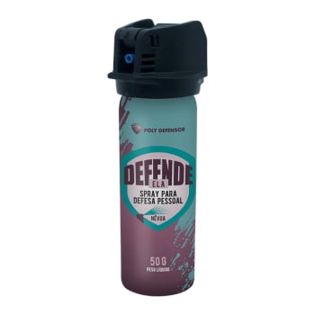 SPRAY PARA DEFESA PESSOAL DEFENDE ELA JATO NÉVOA - POLY DEFENSOR