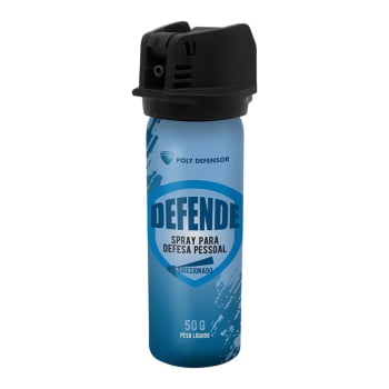 SPRAY PARA DEFESA PESSOAL DEFENDE JATO DIRECIONADO - POLY DEFENSOR