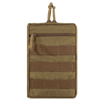 BOLSO MODULAR VERTICAL MÉDIO 2 ZIPER COYOTE - WTC