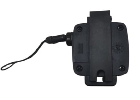 FIEL RETRÁTIL PRETO BRASAO FORT BRASIL