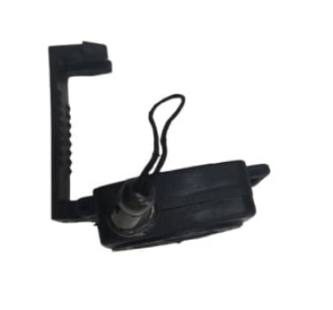 FIEL RETRÁTIL PRETO BRASAO FORT BRASIL