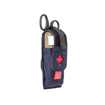PORTA TORNIQUETE CAT COM PORTA TESOURA MOLLE AZUL - WARFARE