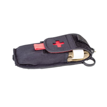 PORTA TORNIQUETE CAT COM PORTA TESOURA MOLLE AZUL - WARFARE