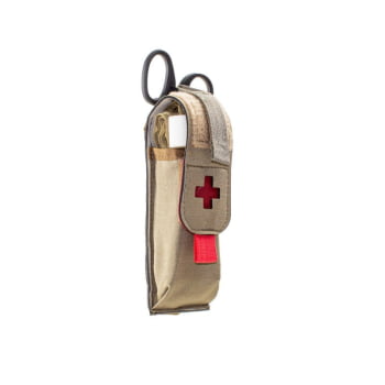 PORTA TORNIQUETE CAT COM PORTA TESOURA MOLLE COYOTE - WARFARE