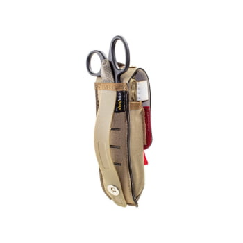 PORTA TORNIQUETE CAT COM PORTA TESOURA MOLLE COYOTE - WARFARE