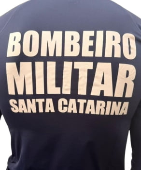 COMBAT SHIRT VERÃO BOMBEIRO MILITAR DE SANTA CATARINA UNISSEX