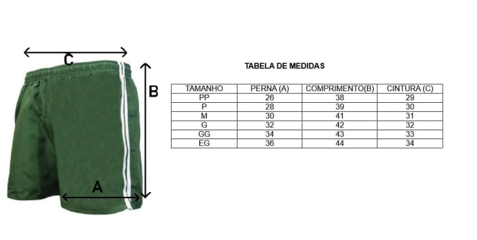 CALÇÃO TFM EB OFICIAL - CAMUFLADOS COMPANY
