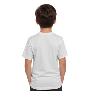CAMISETA INFANTIL PMSC POLIVISCOSE BRANCA