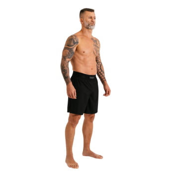 BERMUDA TRAINNING FIGHT MASCULINA PRETA - INVICTUS