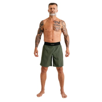 BERMUDA TRAINNING FIGHT MASCULINA  VERDE - INVICTUS