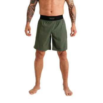 BERMUDA TRAINNING FIGHT MASCULINA  VERDE - INVICTUS