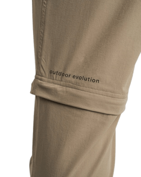 CALÇA CONVERSÍVEL ATLAS MASCULINA CAQUI - GALÁPAGOS