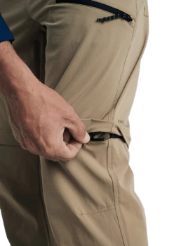 CALÇA CONVERSÍVEL ATLAS MASCULINA CAQUI - GALÁPAGOS