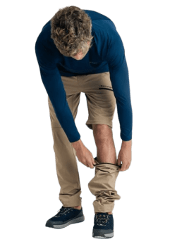 CALÇA CONVERSÍVEL ATLAS MASCULINA CAQUI - GALÁPAGOS