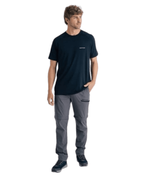 CALÇA CONVERSÍVEL ATLAS MASCULINA CINZA - GALÁPAGOS