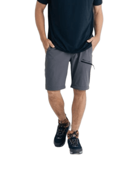 CALÇA CONVERSÍVEL ATLAS MASCULINA CINZA - GALÁPAGOS