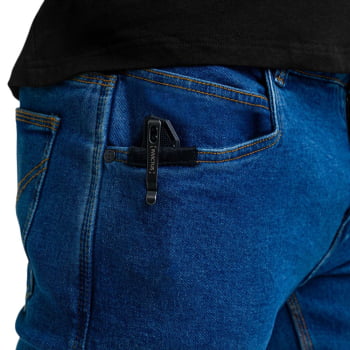 CALÇA TÁTICA JEANS LEGION 3.0 AZUL - INVICTUS
